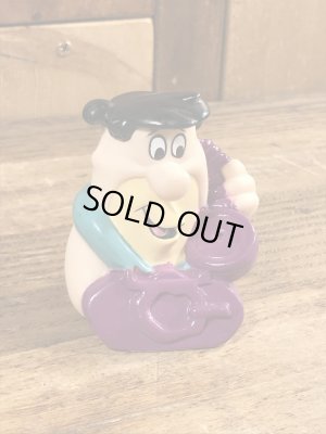 90年代頃のフリントストーンのフレッドのビンテージのソフビフィギュア