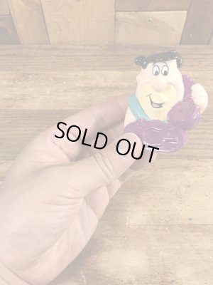 90年代頃のフリントストーンのフレッドのビンテージのソフビフィギュア