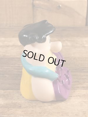 90年代頃のフリントストーンのフレッドのビンテージのソフビフィギュア