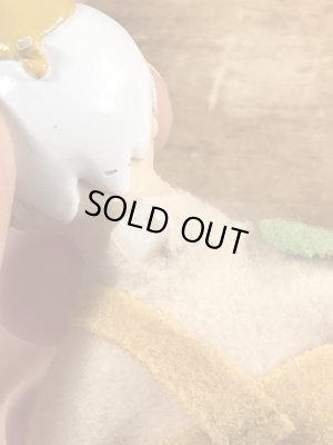 80’sのフリントストーンのバンバンのヴィンテージのミニプラッシュドール