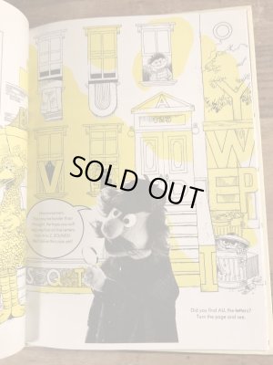 80’sのセサミストリートのヴィンテージのピクチャーブック