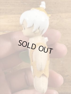 80’sのフリントストーンのバンバンのヴィンテージのミニプラッシュドール