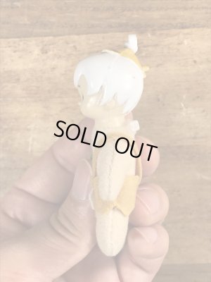 80年代頃のフリントストーンのバンバンのビンテージのミールトイ