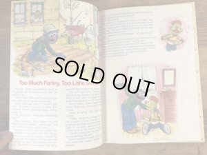 80’sのセサミストリートのヴィンテージのピクチャーブック