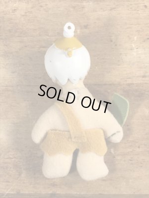 80’sのフリントストーンのバンバンのヴィンテージのミニプラッシュドール