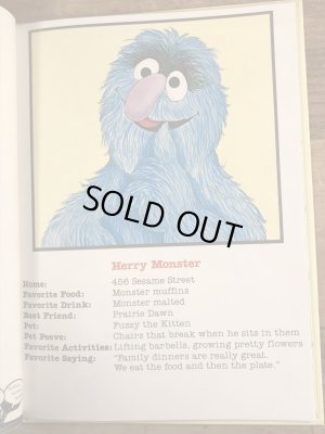 80年代頃のセサミストリートのビンテージのピクチャーブック