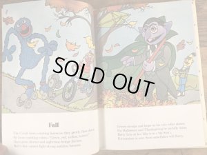 80年代頃のセサミストリートのビンテージのピクチャーブック