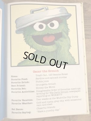 80年代頃のセサミストリートのヴィンテージの絵本