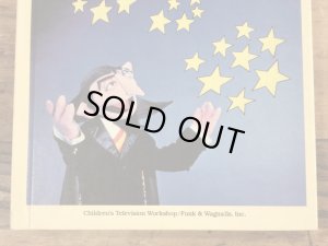 80’sのセサミストリートのヴィンテージのハードカバーブック