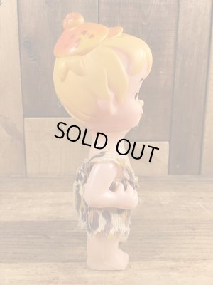 70年代頃のフリントストーンのバンバンのビンテージのフィギュア