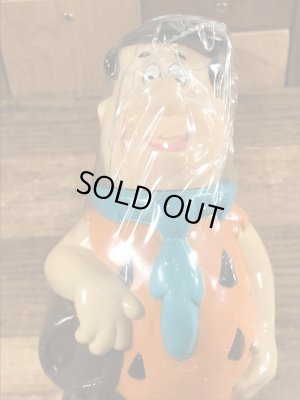 90年代頃のフリントストーンのフレッドのビンテージのバブルバスボトル