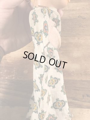 60’sのフリントストーンのバンバンのヴィンテージのハンドパペット人形