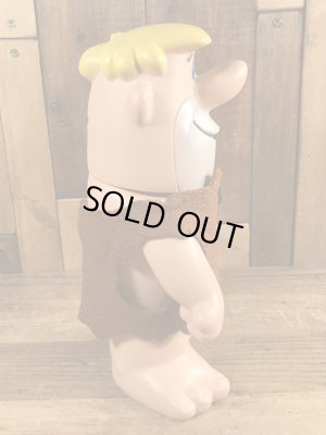 70年代頃のフリントストーンのバーニーのビンテージのコインバンクドール