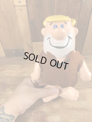 70’sのフリントストーンのバーニーのヴィンテージの貯金箱フィギュア