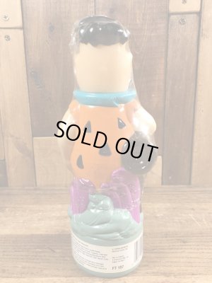 90’sのフリントストーンのフレッドのヴィンテージのシャンプーボトル