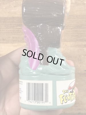 90’sのフリントストーンのフレッドのヴィンテージのシャンプーボトル