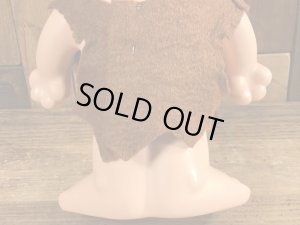 70’sのフリントストーンのバーニーのヴィンテージの貯金箱フィギュア