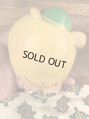 60年代頃のフリントストーンのバンバンのビンテージのハンドパペットドール