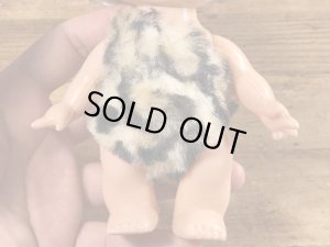 60~70’sのフリントストーンに似た原始人のヴィンテージのフィギュア