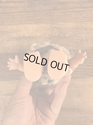 60~70’sのフリントストーンに似た原始人のヴィンテージのフィギュア