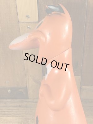 60年代頃のフリントストーンのディノのビンテージのラバードール