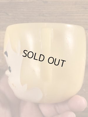 60年代頃のフリントストーンのバンバンのビンテージのマグカップ