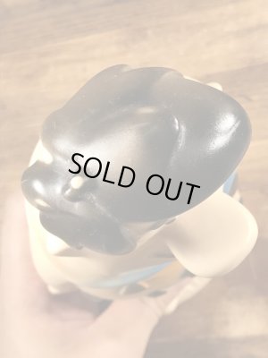 70年代頃のフリントストーンのフレッドのビンテージのスクイーズドール