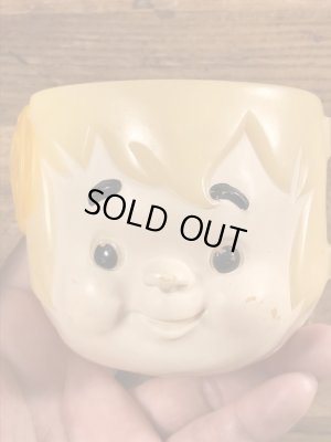 60年代頃のフリントストーンのバンバンのビンテージのマグカップ