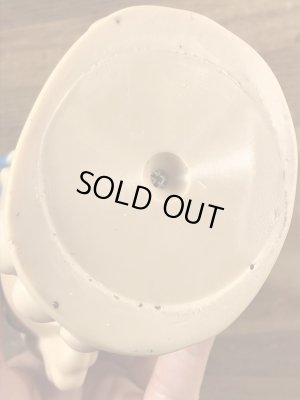 70’sのフリントストーンのフレッドのヴィンテージのスクイーズフィギュア