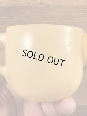 60年代頃のフリントストーンのバンバンのビンテージのマグカップ