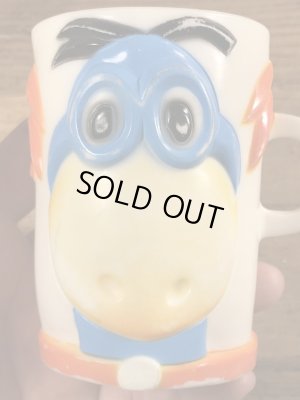 60年代頃のフリントストーンのディノのビンテージのマグカップ