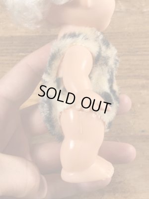 60~70’sのフリントストーンに似た原始人のヴィンテージのフィギュア