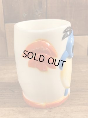 60年代頃のフリントストーンのディノのビンテージのマグカップ