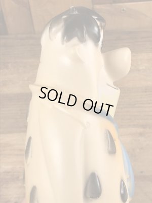 70年代頃のフリントストーンのフレッドのビンテージのスクイーズドール