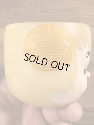 60’sのフリントストーンのバンバンのヴィンテージのプラカップ