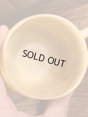 60年代頃のフリントストーンのバンバンのビンテージのマグカップ