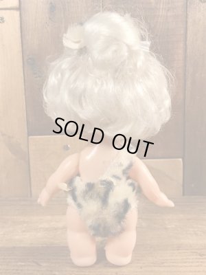 60~70’sのフリントストーンに似た原始人のヴィンテージのフィギュア