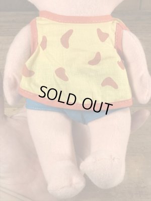 70’sのフリントストーンのペブルスのヴィンテージのぬいぐるみ