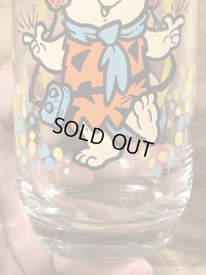 画像14: The Flintstones Kids Freddy Glass フリントストーンキッズ ビンテージ グラス フレディ 80年代