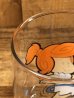 80年代頃のフリントストーンキッズのウィルマのビンテージのグラス