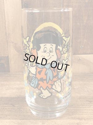 画像4: The Flintstones Kids Freddy Glass フリントストーンキッズ ビンテージ グラス フレディ 80年代