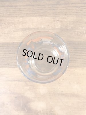 80年代頃のフリントストーンキッズのウィルマのビンテージのグラス