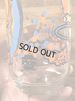 80’sのフリントストーンキッズのウィルマのヴィンテージのガラスコップ