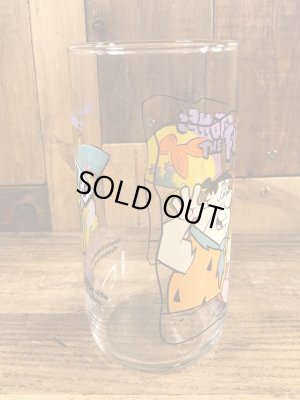 90年代頃のフリントストーンのビンテージのグラス