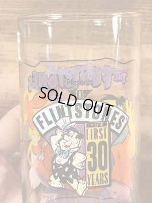 90年代頃のフリントストーンのビンテージのグラス