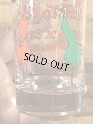 70’sのフリントストーンのヴィンテージのグラス