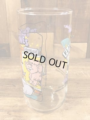 90’sのフリントストーンのヴィンテージのガラスコップ