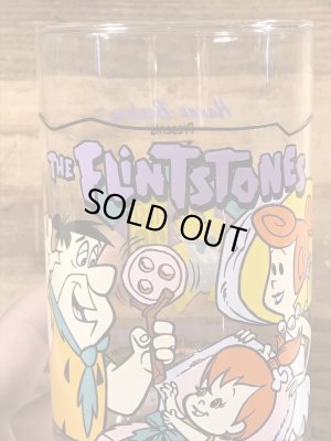 90年代頃のフリントストーンのビンテージのグラス