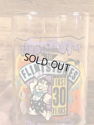 90年代頃のフリントストーンのビンテージのグラス