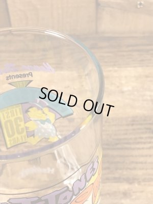 90’sのフリントストーンのヴィンテージのガラスコップ